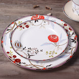 High Grace European Style Bone China Dinnerware Set