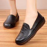 GKTINOO Women's Flats Handmade Shoes Spring Autumn Genuine Leather