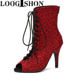 Latin Salsa Dance Shoes High Heel