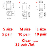 25 Pairs Shoes High Heel Stoppers Cover Protectores Tacones De Salto Stiletto Heel Protectors Dance Party Shoes Shoes Protector