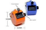 Profession Machinery Four-Digit Counter Mechanical ABS Plastic Manual Reading
