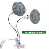 220V Phytolamp E27 Full Spectrum LED Grow Light Flexible Metal Hose Clip-On