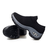 Spring Women Sneakers Shoes Flat Slip on Platform Sneakers for Women
