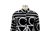 GQ3134 Plus Size Fall Women Clothing Printed Shirt Dress New Plus Sizes Women Clothing Casual Plus Size Women Clothing