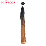 Miss Rola Ombre Wavy Hair Bundles Synthetic Hair Extensions