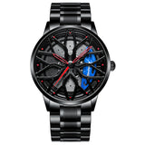 NEKTOM TE-37 Car Wheel Watch Men Quartz Watch Drop Shipping Luxury Men Wrist Watch