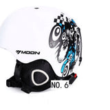 Clearance! Clearance!  MOON Ski Helmet Ultralight and Integrally-Molded Breathable Snowboard Helmet Men Women Skateboard Helmet