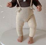 Children's Elastic Cotton Strap Overalls for Boys and Girls