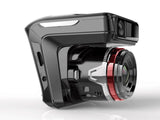 2 in 1 Combo GPS  Dash Cam Radar Detector With Flow Speed Cam, 2.4inch 1080P HD Car Black Box