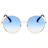 HERMISTON | S1067 - Women Metal Round Sunglasses