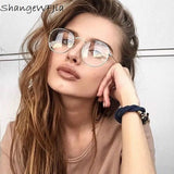 New Designer Woman Glasses Optical Frames Metal Round Glasses Frame