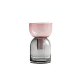Two Ways Flower Vase Home Decor Living Room Decoration Glass