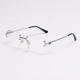 HBK 2021-2022 New Fashion Luxury Frameless Sun Glasses Rimless Sunglasses