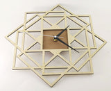 Wooden Wall Clock ,  Decorative Clock "FRAMES"