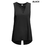 AE264 Women's Tie Back Muscle Tee