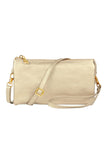 7013lpd - Faux Crossbody Wristlet Bag