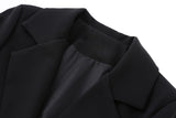 Wholesale Women Blazer Denim Blazer Toxedo Patched Women Blazer Factory Dropship