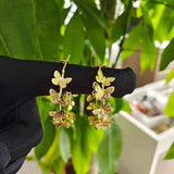 Dancing Butterflies Hoop Earrings