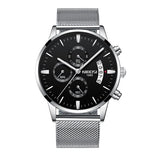 NIBOSI Men's Masculino Military Quartz Wrist Watch