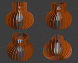 Wooden Pendant Lamp -HESTIA