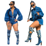 Women Boutique Jeans Trendy Fashion Streetwear Jeans for Women Stylish Puff
