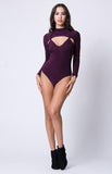 LONG SLEEVE CUTOUT DETAIL BODYSUIT