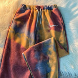 Tie Dye Women's Loose High Waist Long Sweatpants