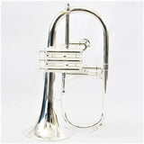 Flugelhorn Professional Silver Plated Flugelhorn Trumpet Top Grade Flugelhorn