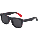 2020 JH Stock Good Quality Bamboo Frames Polarized Skateboard Wooden Sunglasses 2019