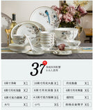 Jingdezhen Ceramic Bone China Tableware Set