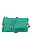 7013lpd - Faux Crossbody Wristlet Bag