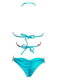 Gina Impressive Top & Skimpy Bottom - Turquoise