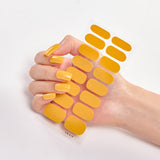 Nail-art Sticker Pure Solid Color Self Adhesive Nail Sticker Nail Sticker