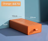 Plastic Desktop Organizer With Drawers Mini Desk Storage for Office Vanity Cosmetic Makeup Organizer With Storage Case