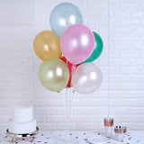 12inch Crystal Bubble Balloons Colorful Transparent Latex Balloon Mermaid Birthday Party Decoration Wedding Summer Helium Global