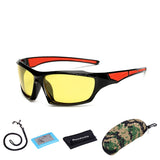 Polarized UV400 Night Vision Sports Glasses Quality Cycling Riding Running Driving Sunglasses Hunting Camping Hiking Eyewear