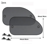Newest Car Window Sunshade Covers Universal Windshield Sun Shade Curtain Side Window Auto Sunshade for Kids Car Accessories