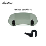 Motorcycle Risen Adjustable Wind Screen Windshield Spoiler Air Deflector for Honda BMW KAWASAKI YAMAHA HONDA SUZUKI DUCATI