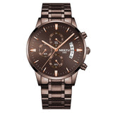 NIBOSI Men's Masculino Military Quartz Wrist Watch