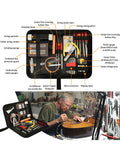 54PCS Guitar Repair Maintenance Tool Kit Stringed Instruments Luthier Necessary Tools