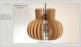 Wooden Pendant Lamp -HESTIA