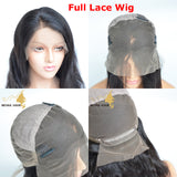 For Black Women With Baby Hair Wig Brazilian 13X4 Straight Transparent Hd 100% Raw Virgin Human Hair Lace Front Wigs