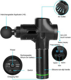 EMS Massage Gun 2021 Rechargeable Muscle Stimulator Deep Tissue Professional Massager Dropshipping