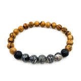Kingston | Black Silk Stone - Light Sandalwood