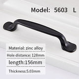 AOLISHENG Black Kitchen Cabinet Closet Drawer Main Pull Door Furniture Hardware Handles