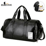Gym Bag Leather Sports Bags Dry Wet Bags Men
