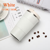 Promotion Custom Logo Coffe Brew Travel Cup Reusable and Mugs Reuseable Double Wall Cups With Lid Heart