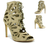 Petals Ankle Heel Stone Cream