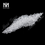 Zircon Stone Manufacturer 2mm Round Cut White Color Cubic Zircon Loose