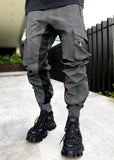 Men's casual pants European and American sports pants Amazon trousers multi-pocket overalls